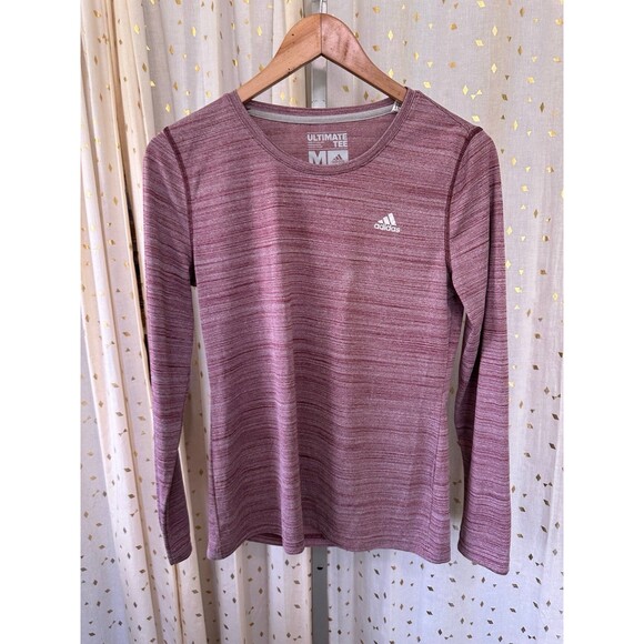 Adidas Women's Own The Run Long Sleeve Stretch Climate Ultimate Tee T-shirt M - Picture 1 of 5